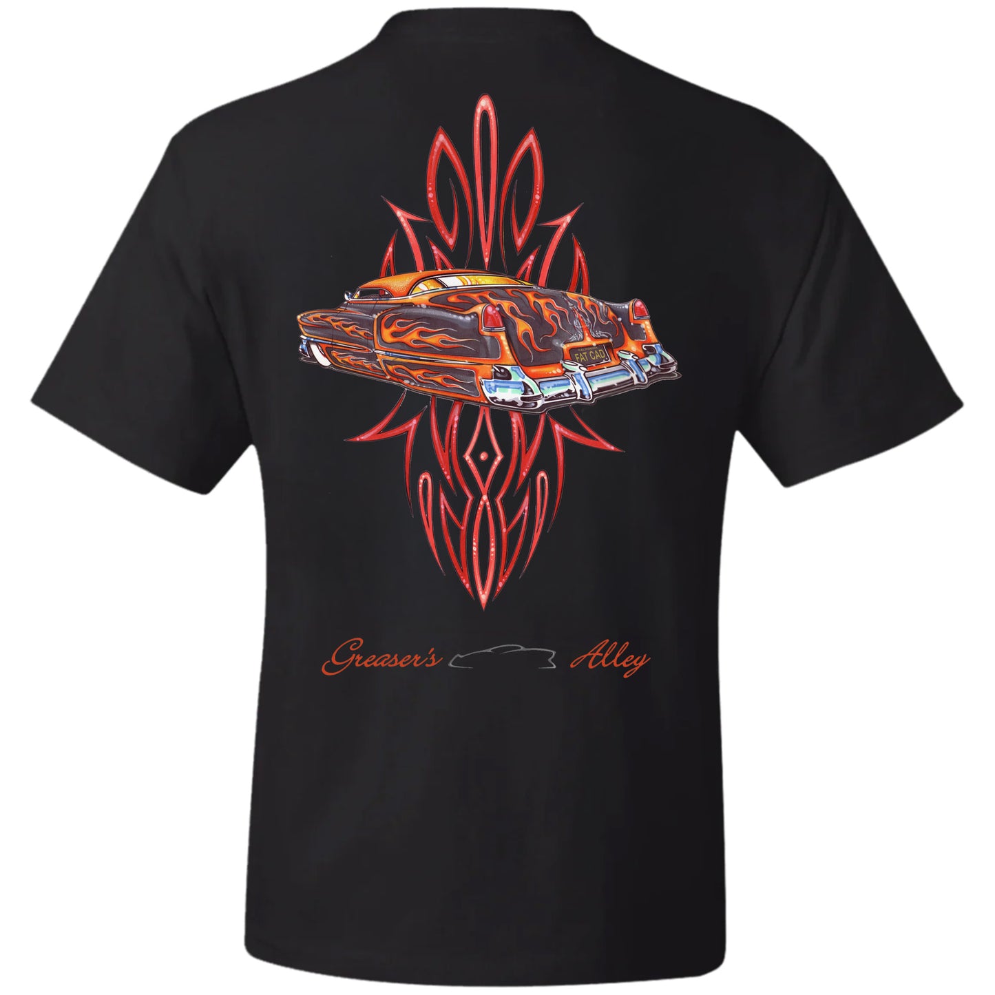 Flammed Caddy S/S Tee Black