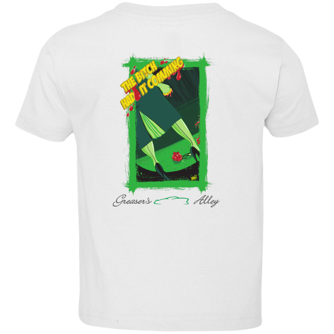 Had It Comming Toddler T-Shirt White