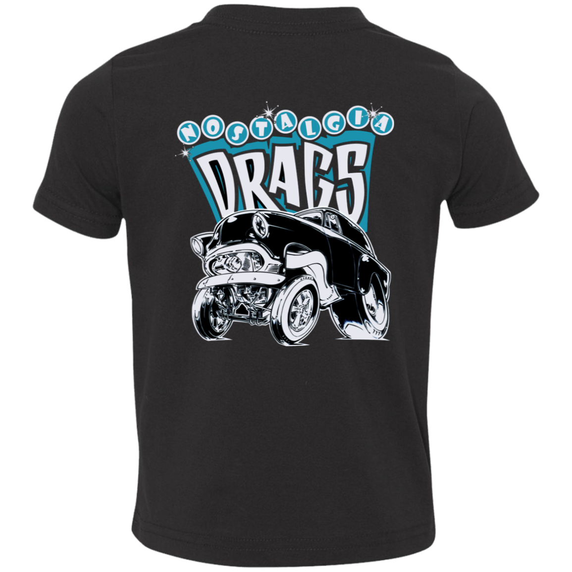 Nostalgia Drags Toddler T-Shirt Black