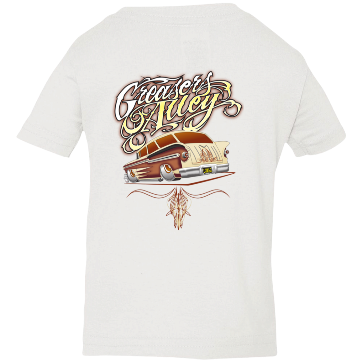 Greaser's Wagon Infant Jersey T-Shirt White