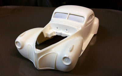 Resin 1941 Lincoln Zephyr chopped 2 dr custom