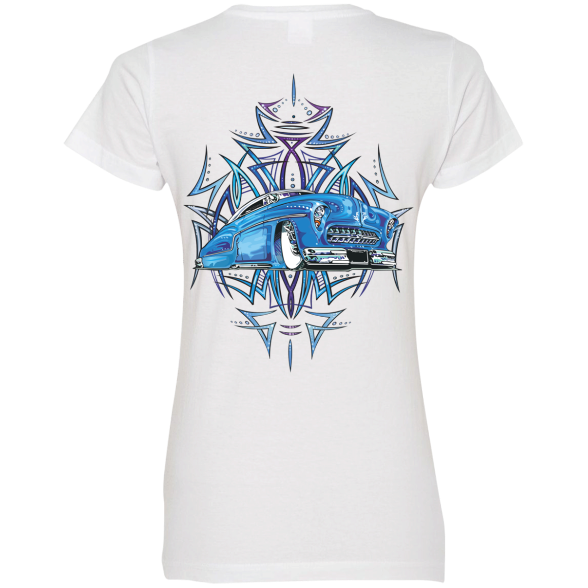 Lowrider Custom Ladies' T-Shirt White